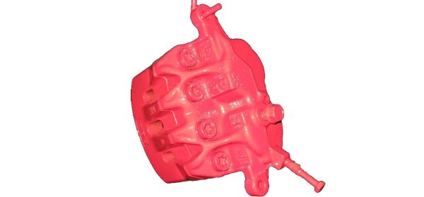 Zils pulverkrāsots auto bremžu suports